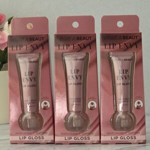What A Beaut Lip Envy Moisturizing Lip Gloss 25 3-Pack NEW